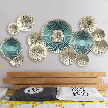 JAAMSO ROYALS European Style Decorative Umbrella Flower Design Vinyl Room Bedroom  Home Décor Wall Sticker GS9872 Size:60x90cm