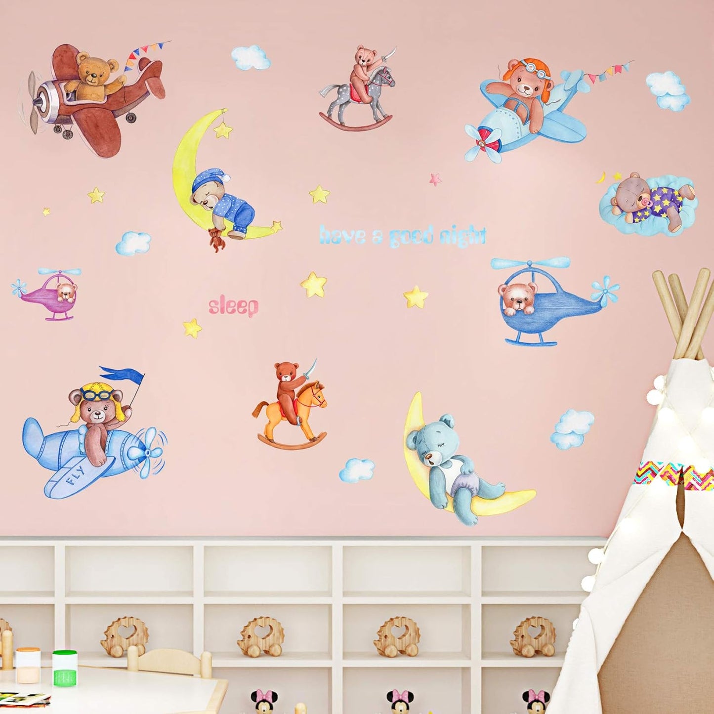 NYT Animals Alphabet Letters Words Wall Sticker Kids Learning Educational Room DecorAy6074