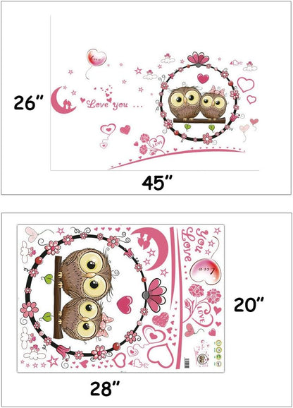 Love you wallpaper decal XL7207