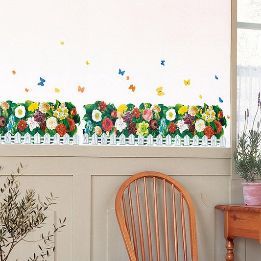Flourish Fence - X-Large Wall Decals Stickers Appliques Home Decor DM570015