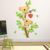 Click to open expanded view      Kei Lala Wall Sticker Tree [Koala Climbing Trees] Stylish Wallpaper Sticker Wall Sticker Removable DIY Wallpaper Sticker