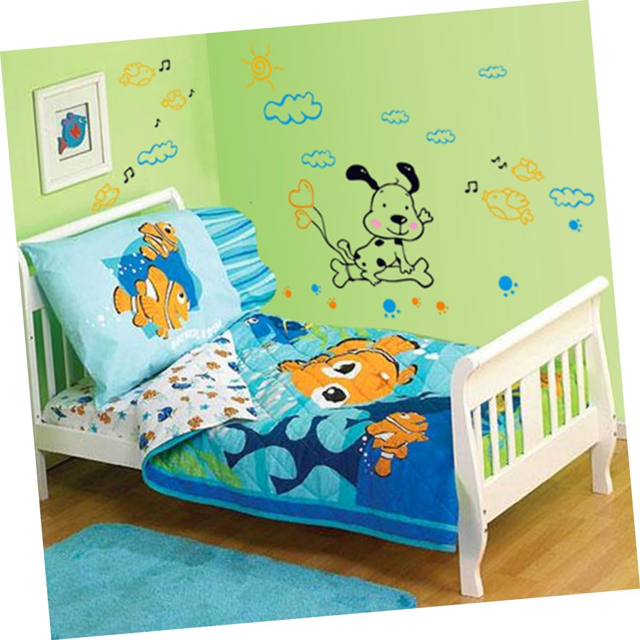 StickerShopee Happy Dog in Air - Wall Stickers - Ay07083