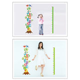 Decals Design 'Educational Alphabets Tree with Height Chart' Wall Sticker size 50x70 xy8096
