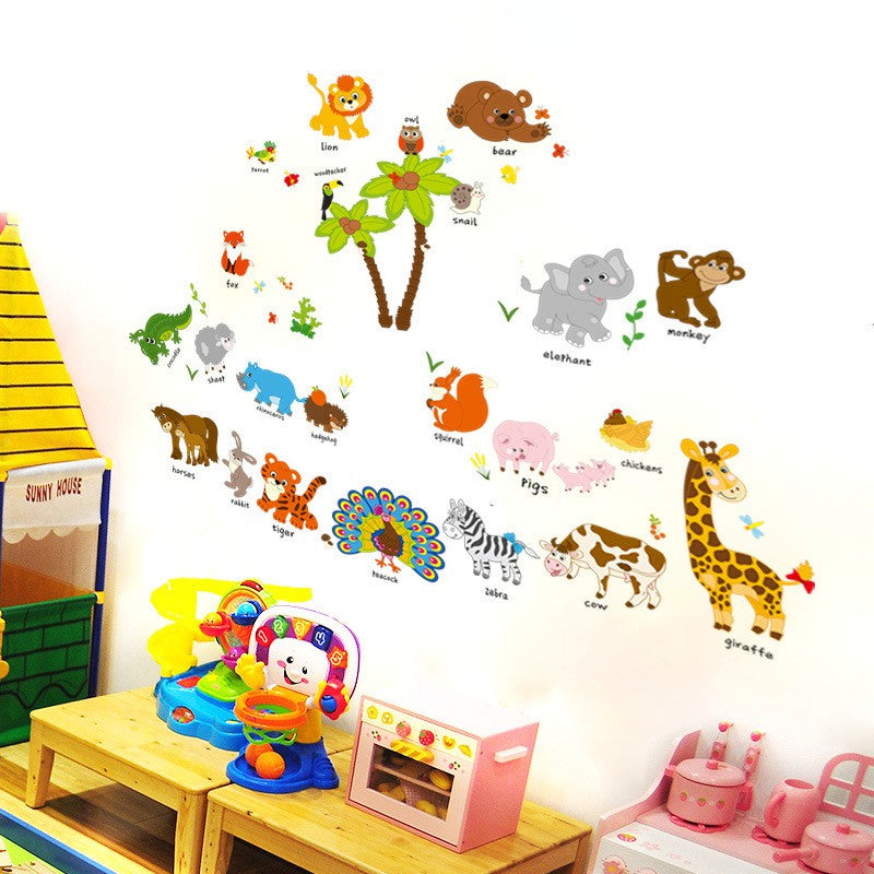 Animal stickerSk9296 Wall Sticker Wallpaper