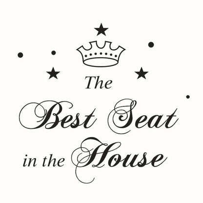 DOTUIARG Toilet Stickers Bathroom Home Decoration Vinyl Decals Waterproof Wall Sticker dz020  size  28x20cm