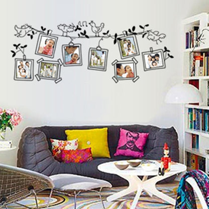AY9136 cartoon black bird photo photo stickers stickers wallpaper wallpaper English