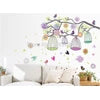 Colorful Bird Cage AY993 - Stiker Dinding / Wall Sticker di Tedy Febriyoga | Tokopedia
