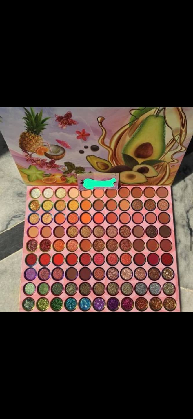 HUDA NEW SUMMER Eyeshadow Palette - 99 Colors Glitter & Matte Eyeshadow Palette