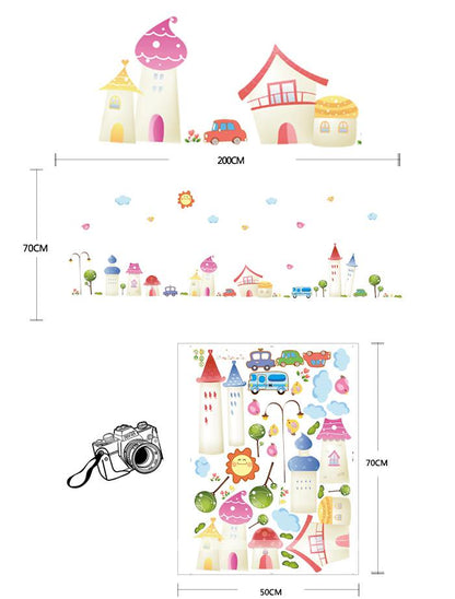 Wallpaper for Kids Bedroom, Kindergarten, Classes Decoration,