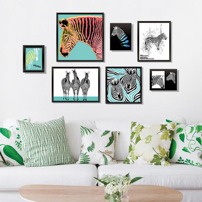 ZEBRA XL8326 photo frame wall sticker