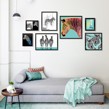 ZEBRA XL8326 photo frame wall sticker