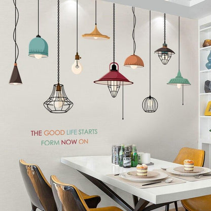 XH9308 Bedroom Window Wall Sticker Decal Exquisite Decoration Wall Stickers