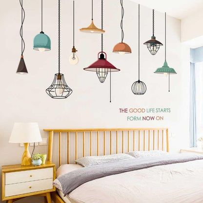 XH9308 Bedroom Window Wall Sticker Decal Exquisite Decoration Wall Stickers