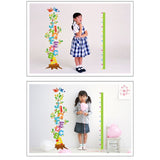 Decals Design 'Educational Alphabets Tree with Height Chart' Wall Sticker size 50x70 xy8096