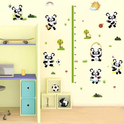 Sk9048 Cute Panda Wall Sticker