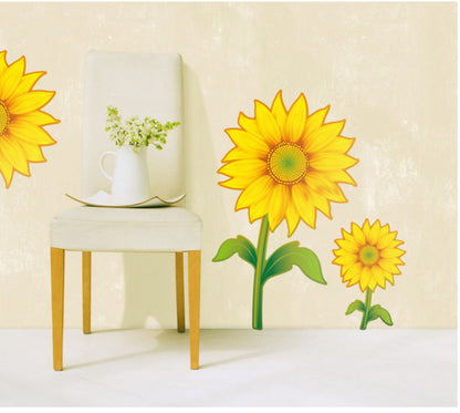 Sunflowers Stiker Dinding / Wall Sticker Ay125a