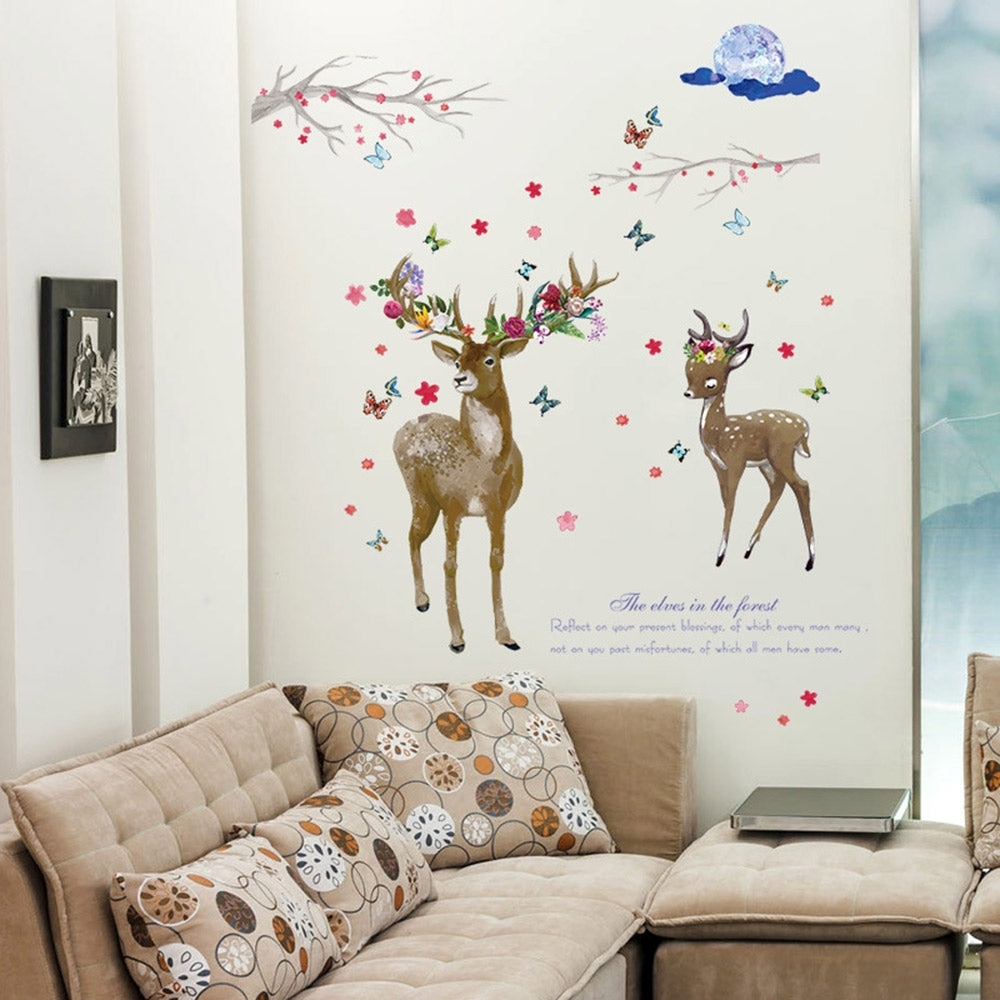 Sk9295 Romantic Dear Wall Sticker