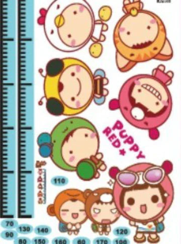 AY605 GROW UP BABY WALLSTICKER WALL STICKER 50X70 WALLSTIKER STIKER DINDING ANAK KIDS LUCU DEKORASI RUANGAN
