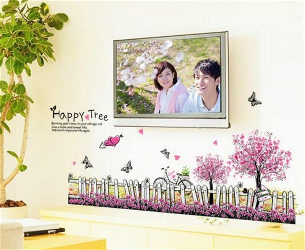 AY7267 Happy Tree 3D Wall Stickers
