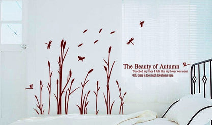 2024 New 3D Plant Removable  PVC Wall Stickers Home Decor Sticker