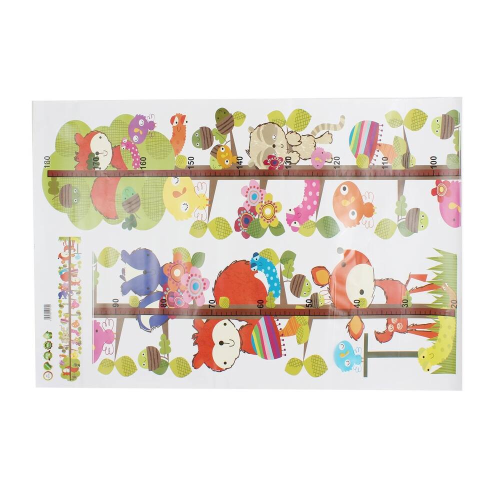 Self-adhesive tape measure - A tree full of animals Ay9179