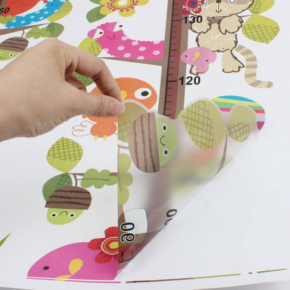 Self-adhesive tape measure - A tree full of animals Ay9179