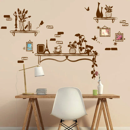 Classroom arrangement hostel creative photo photo frame wall stickers living room TV background bedroom decoration stickers Xh0304c