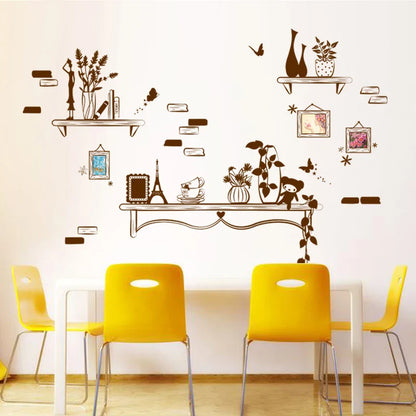Classroom arrangement hostel creative photo photo frame wall stickers living room TV background bedroom decoration stickers Xh0304c
