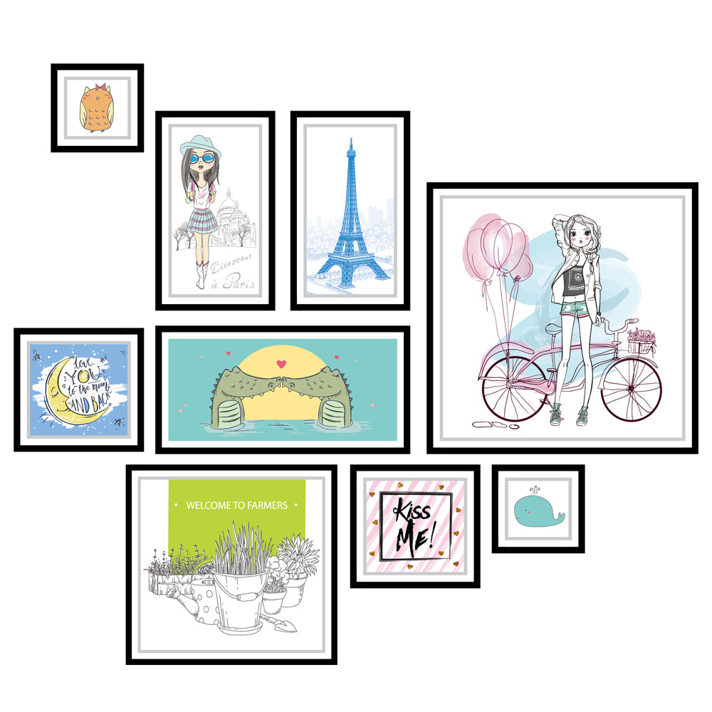 Memory Photo Frame  Wall Sticker XH9285