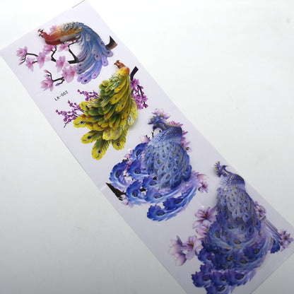 Peacock 3D wall sticker