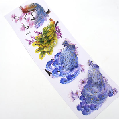 Peacock 3D wall sticker