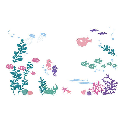 Moon Pattern Removable Wall Sticker Wallpaper Decor - Multi-Color