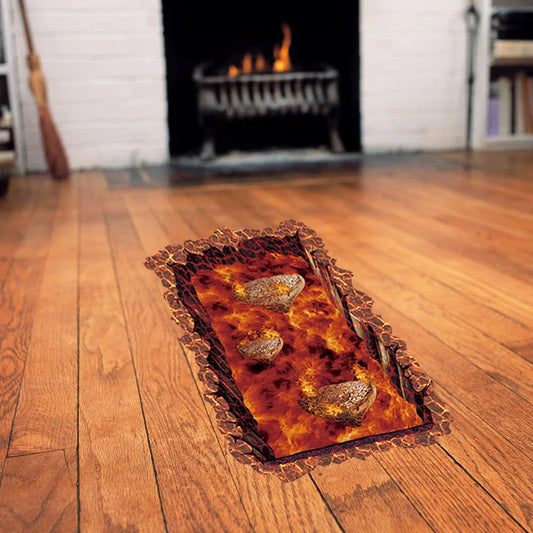WALL STIKER 60X90 SK9305  MAGMA 3D WALSTIKER WALLSTICKER