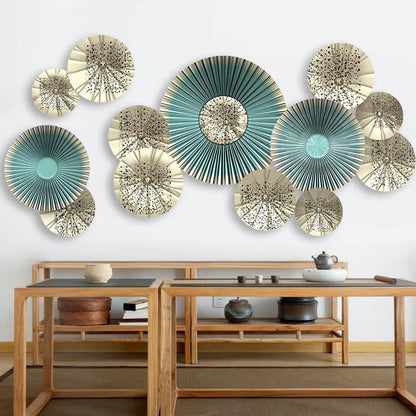 JAAMSO ROYALS European Style Decorative Umbrella Flower Design Vinyl Room Bedroom  Home Décor Wall Sticker GS9872 Size:60x90cm