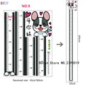 Sks6088 180cm 10 Kinds Cartoon Animals Height Stickers Friendly Animal Wall Stickers Cat Dog Rabbit Height Stickers for Kids Room