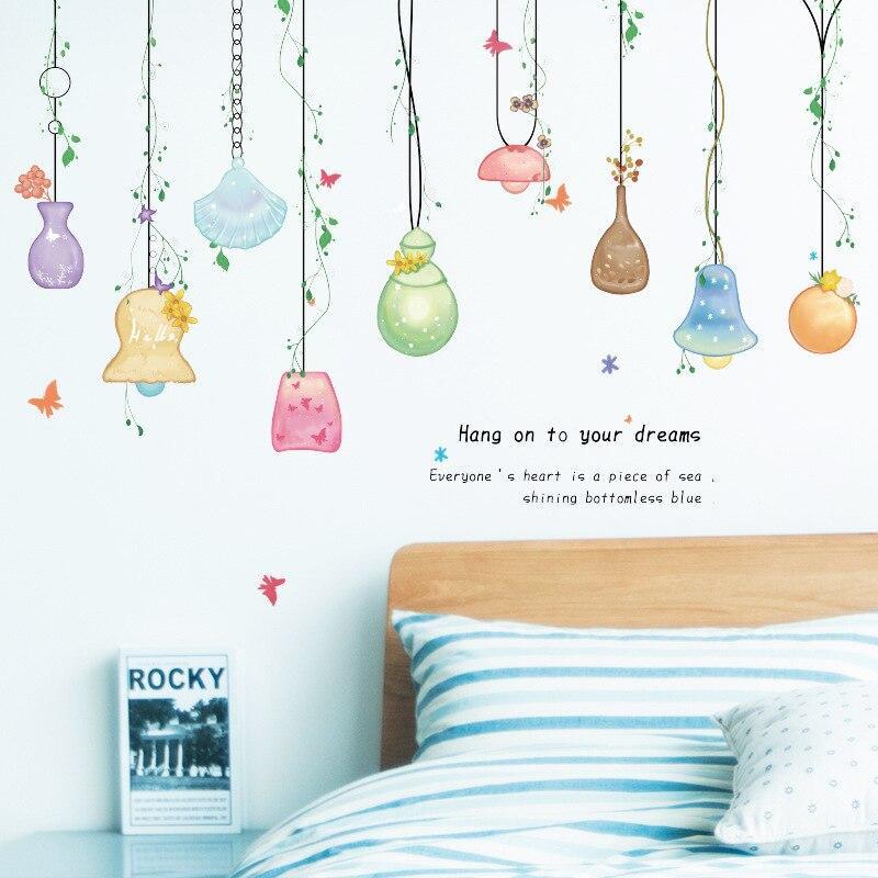 sk7199  butterfly wall sticker romantic bedroom wardrobe sofa TV background wall decorative wall sticker