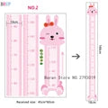 Sks6088 180cm 10 Kinds Cartoon Animals Height Stickers Friendly Animal Wall Stickers Cat Dog Rabbit Height Stickers for Kids Room