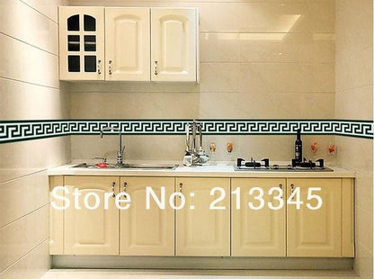 AY9010a Ceramic Tile Style Wall Sticker Removable Home Decors Decal Art DIY Decorations Paper