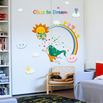 Rainbow Wall Stickers Decal