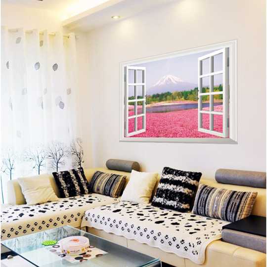 Ay9234a Wall Sticker Bedroom Wall Sticker Background Wall Inspiration Art As Description