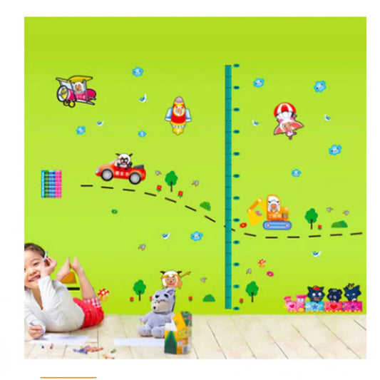 Sk7046 Cartoon Aanimal Car Wall Sticker