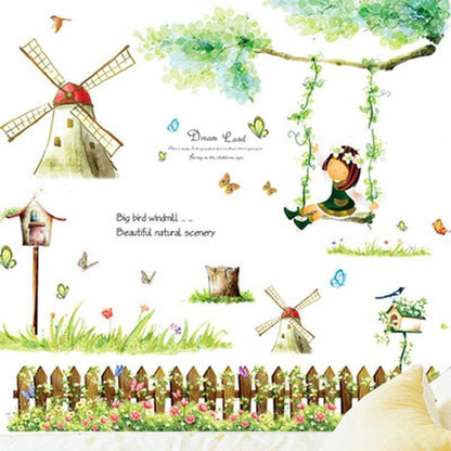 AY907 Uk.60x90 Beautiful Windmill
