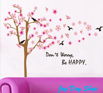 Jm7228ab tree wall sticker