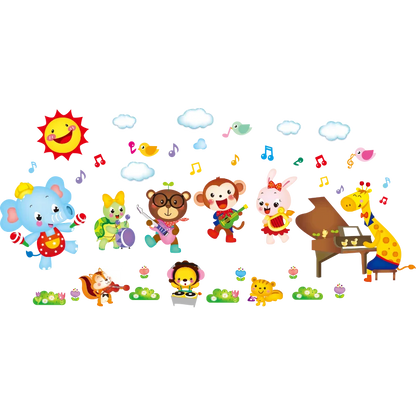 Cartoon Stickers Children Room Wall Sticker Abc1015
