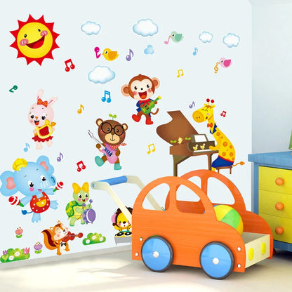 Cartoon Stickers Children Room Wall Sticker Abc1015