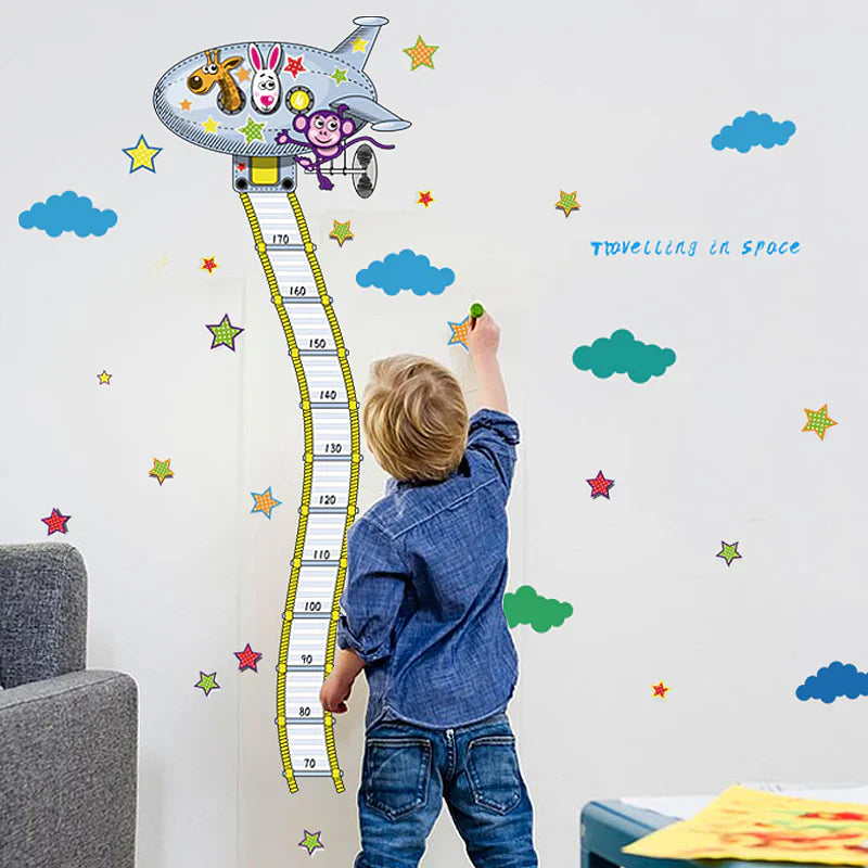 Sk9014 Travelling Space Flight Wall Sticker