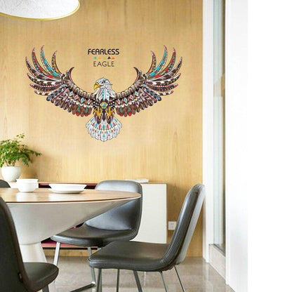 New Style Eagle Decoration Mural Cool Library Office Restaurant Wall Stickers [SK9154]