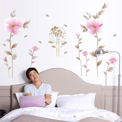 Sk9026 Auspicious and Romantic Flowers Sticker
