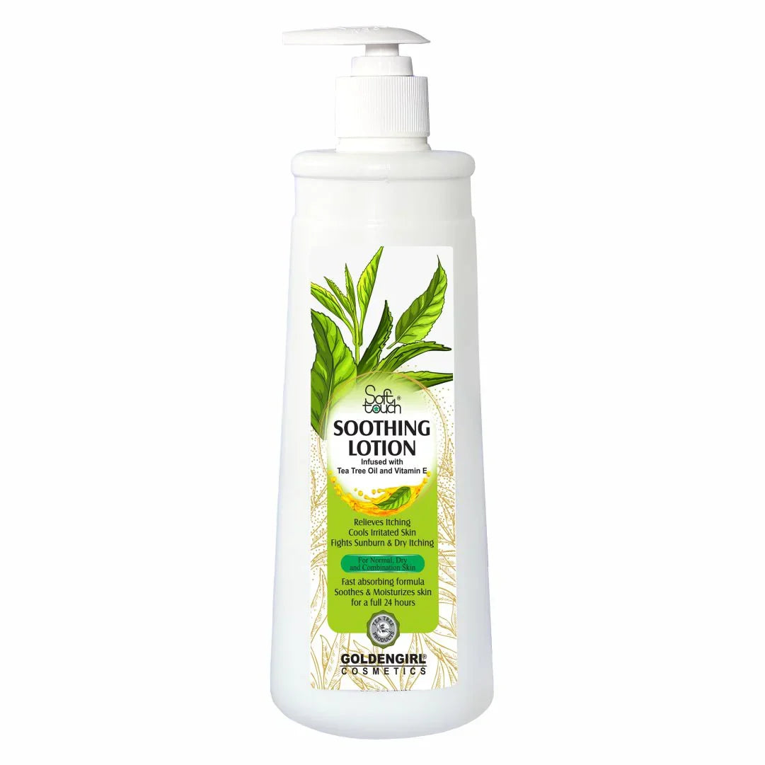Soft Touch Soothing Lotion With Tea Tree Oil 120ml  stslwez4d-j