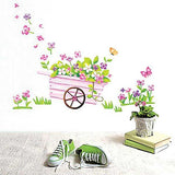 TipTop Wallstickers (Handbarrow & Flower)